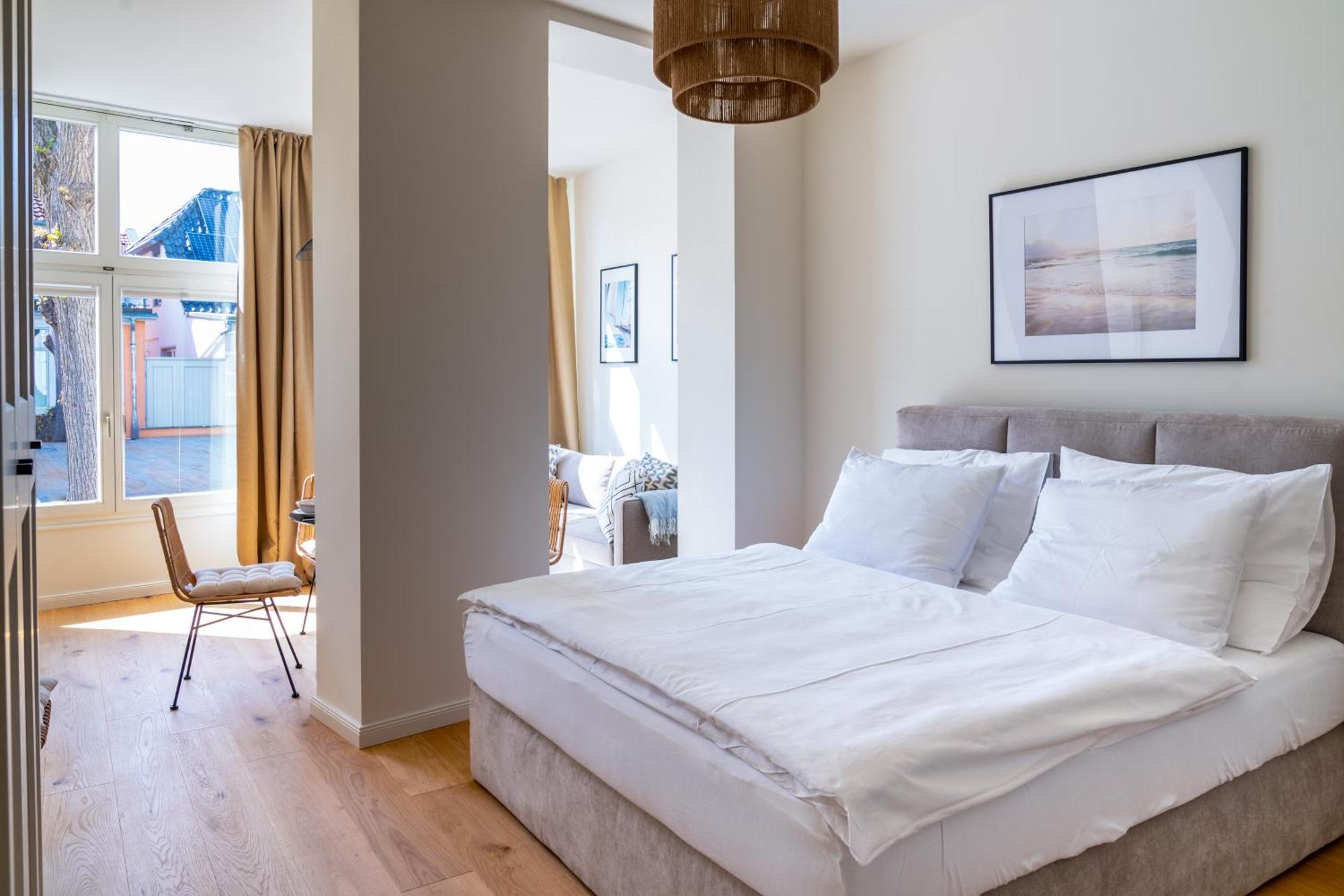 Kapitaenshaus Friedrich Franz - Premium Apartments 200 Meter Vom Strand Und Alten Strom Росток Екстериор снимка