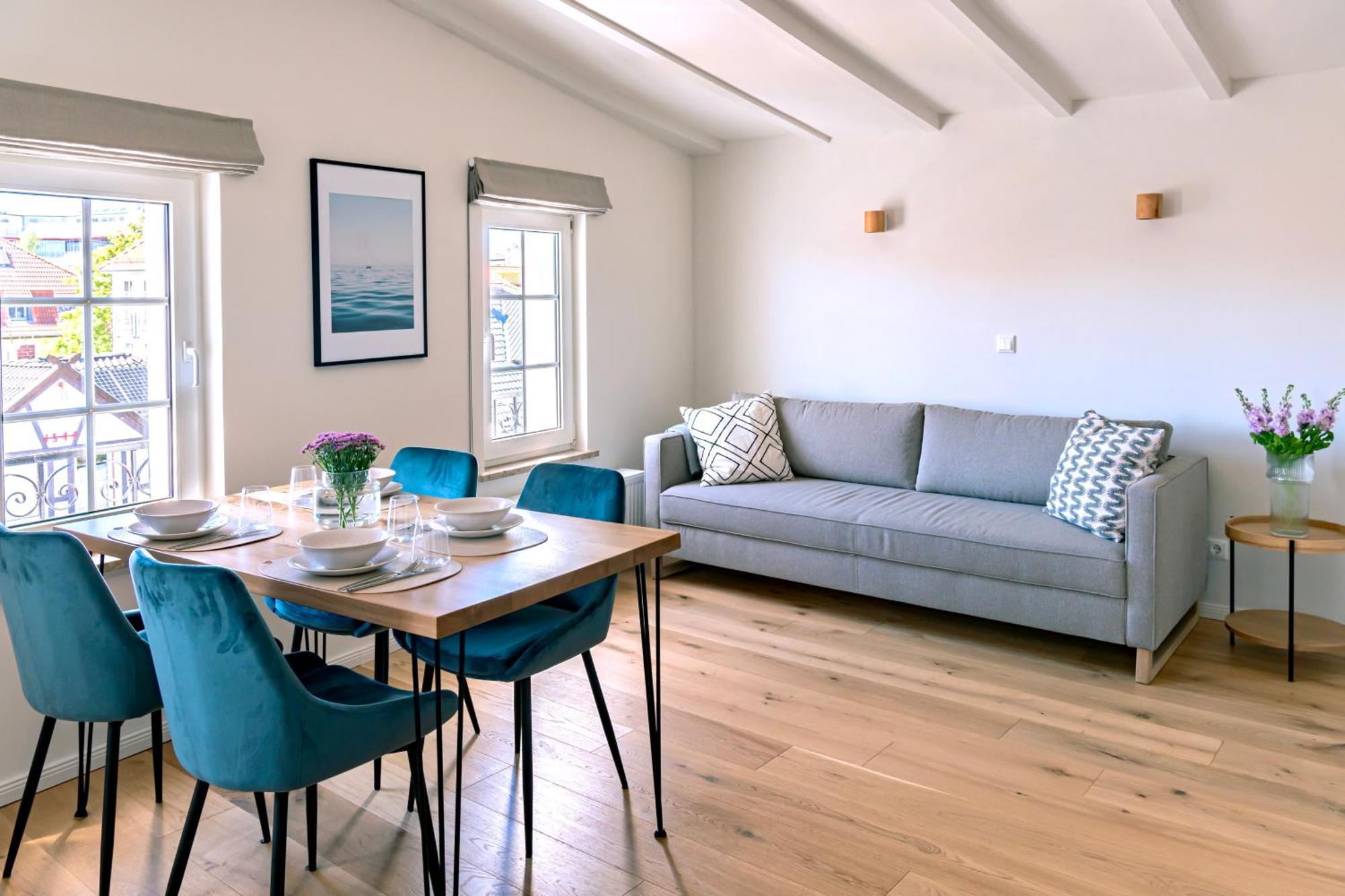 Kapitaenshaus Friedrich Franz - Premium Apartments 200 Meter Vom Strand Und Alten Strom Росток Стая снимка
