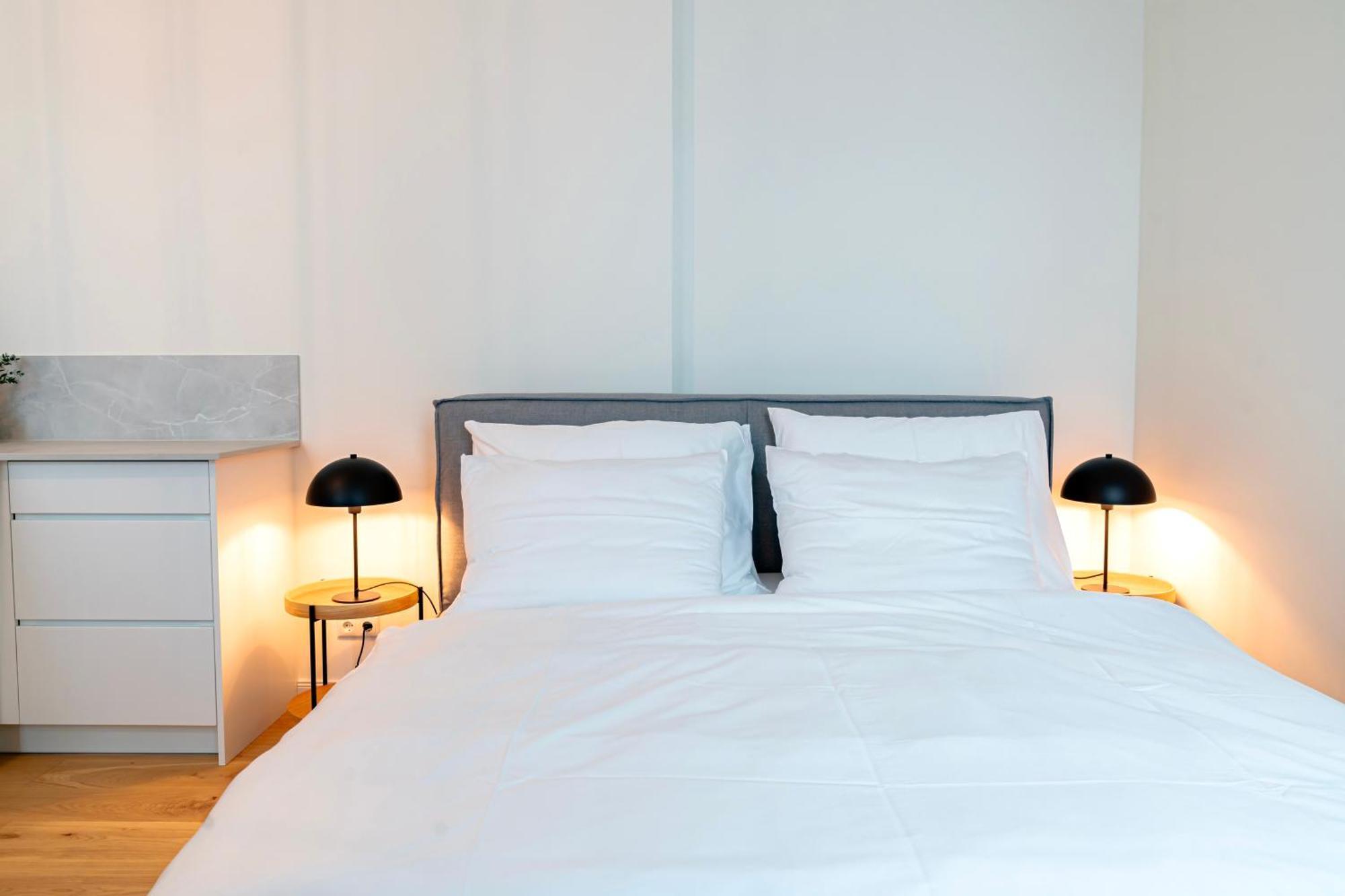 Kapitaenshaus Friedrich Franz - Premium Apartments 200 Meter Vom Strand Und Alten Strom Росток Стая снимка